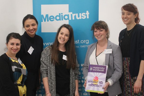 Maternity worldwide and volunteers at the Women's Voices Event