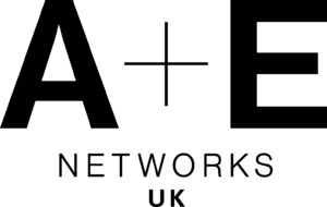 A+E Master Logo UK Black