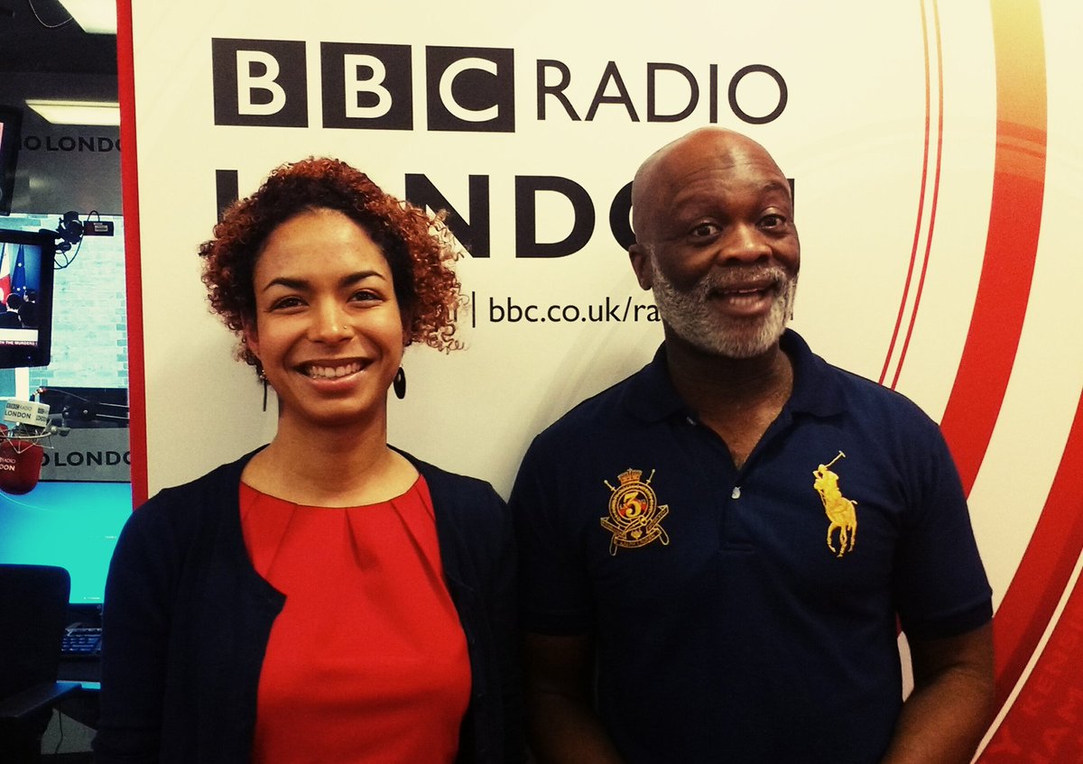 London360 Participant, Fayida with BBC Radio London Presenter, Eddie Nestor