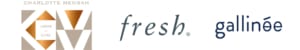 Charlotte Mensah, Fresh, and Gallinee Logos
