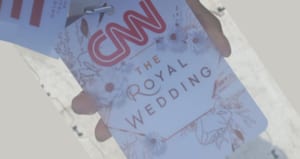 Royal wedding press pass