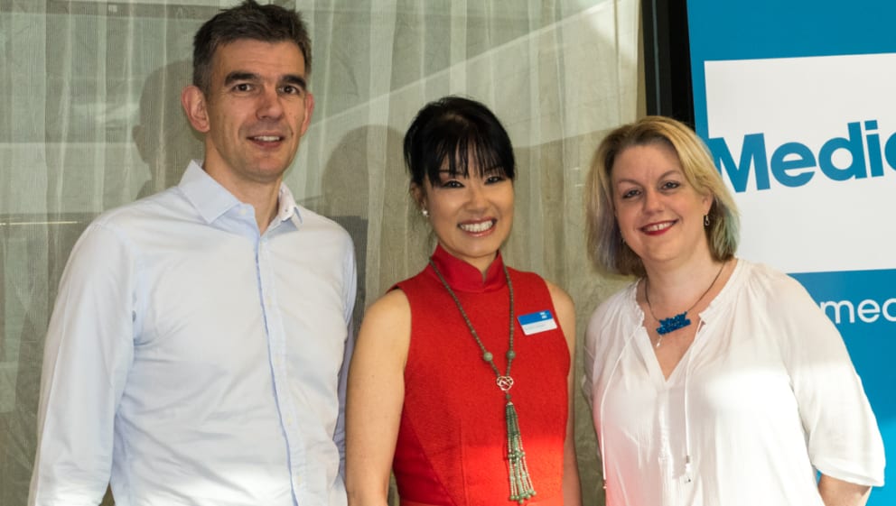 Matt Brittin, Su-Mei Thompson and Kate Dale.