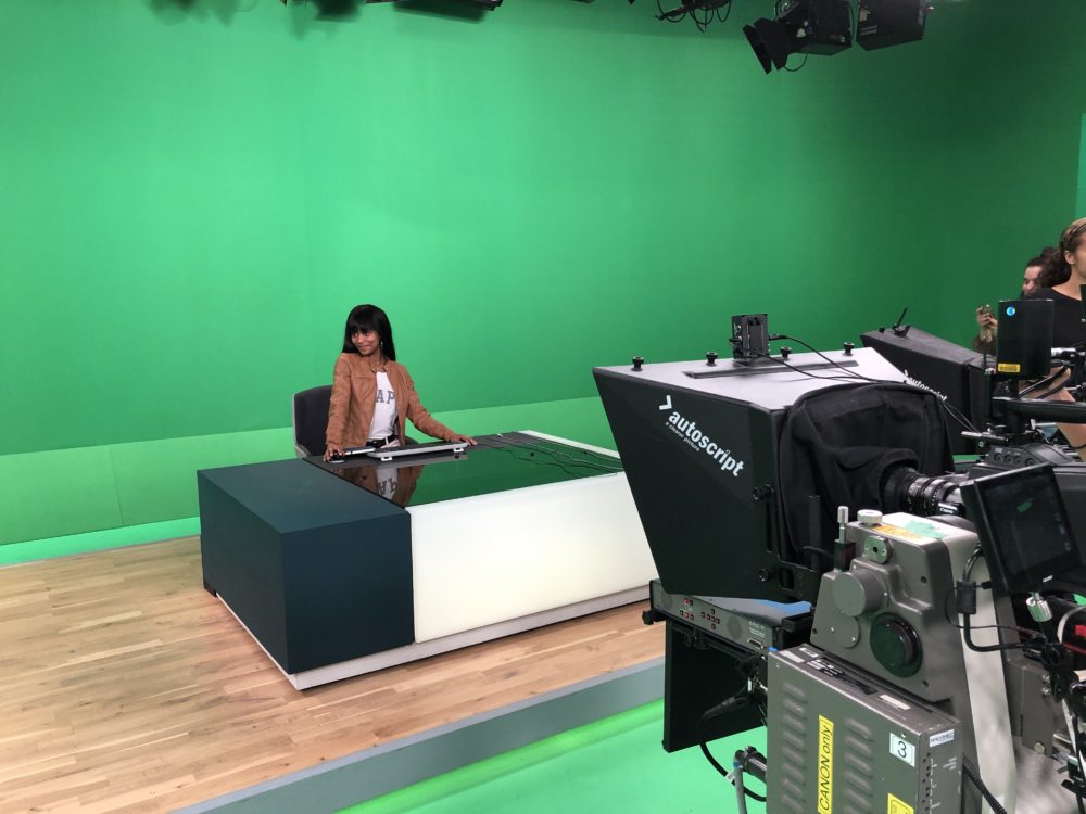 Visiting ITV News