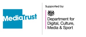 Media Trust and DCMS Logo