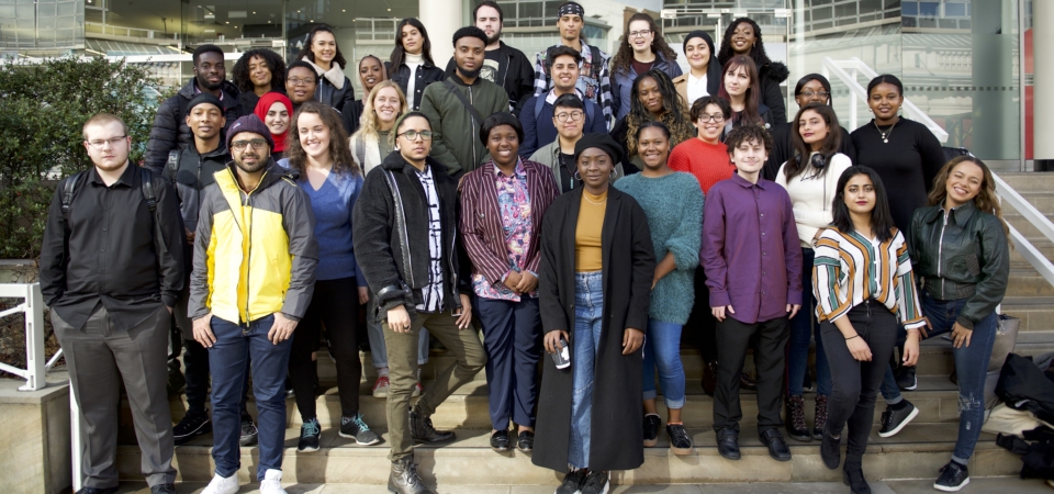 Group shot of Creativity Works 2019 trainees