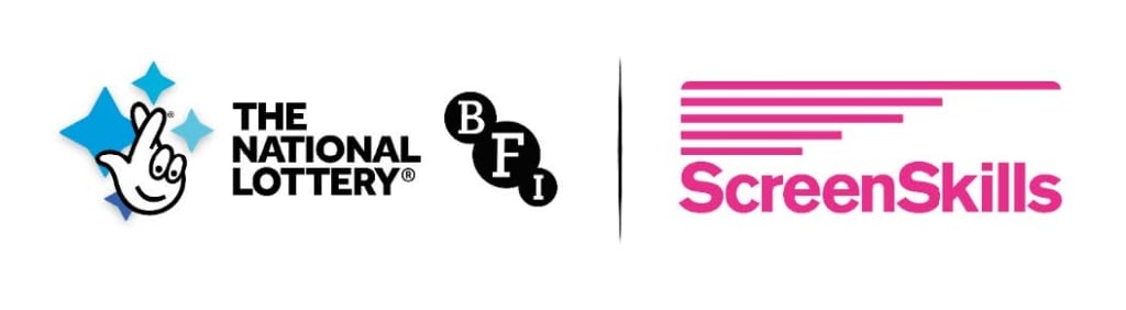 The National Lottery logo, the BFI logo and the ScreenSkills logo