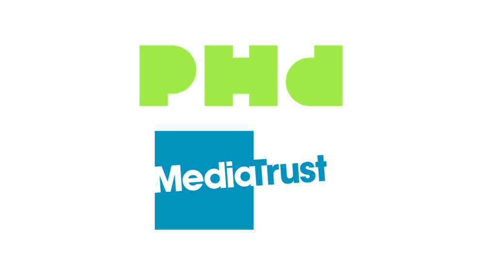 PHD and Media Trust logos.