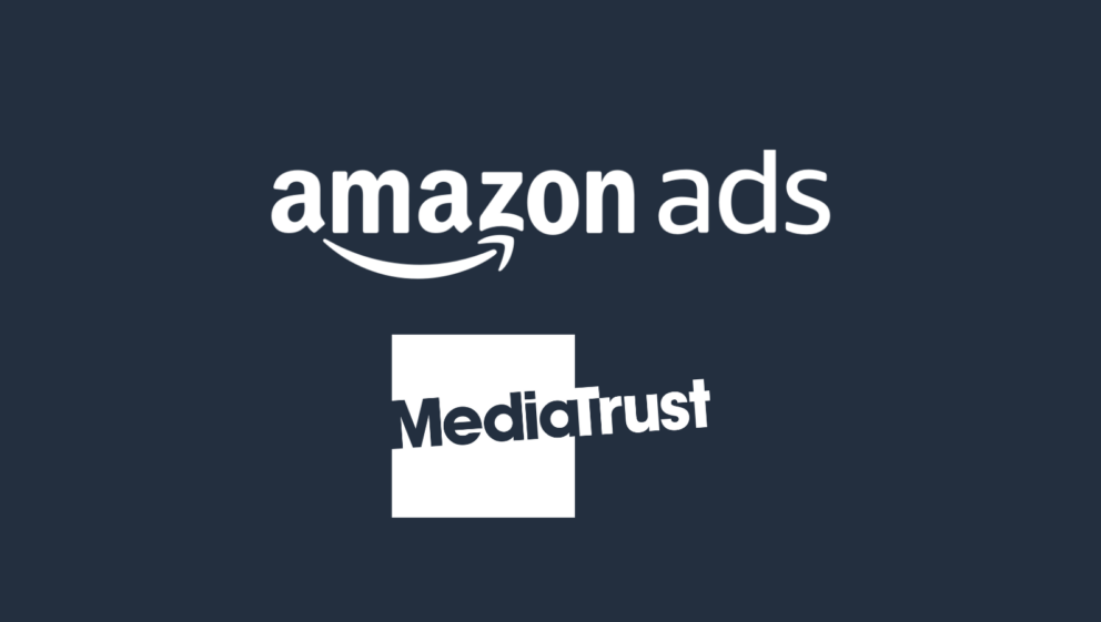 Logos for Amazon Ads and Media Trust