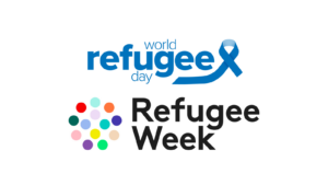 Logos for World Refugee Day and Refugee Week