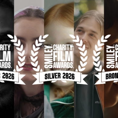 A collage showing stills from the 7 winning films, overlayed with laurels for ‘Winner 2026’, ‘Silver 2026’ and ‘Bronze 2026’